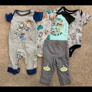 Bundle of Toy Story Disney onesies